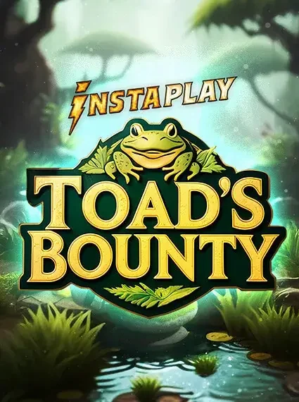 Decorative casino game artwork for Westace: Toads Bounty