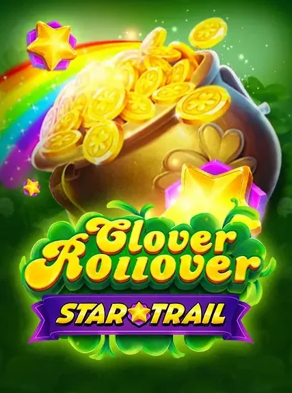 Decorative casino game artwork for Westace: Clover Rollover Startrail