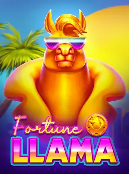 Decorative casino game artwork for Westace: Fortune Llama