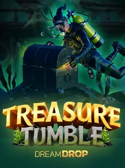 Decorative casino game artwork for Westace: Treasure Tumble Dream Drop